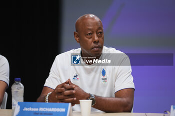 2024-07-26 - Jackson RICHARDSON, Head of Mission during the opening ceremony of the Olympic Games Paris 2024 on 26 July 2024 in Paris, France - OLYMPIC GAMES PARIS 2024 - OPENING CEREMONY - 26/07 - OLYMPIC GAMES PARIS 2024 - OLYMPIC GAMES