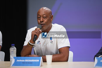 2024-07-26 - Jackson RICHARDSON, Head of Mission during the opening ceremony of the Olympic Games Paris 2024 on 26 July 2024 in Paris, France - OLYMPIC GAMES PARIS 2024 - OPENING CEREMONY - 26/07 - OLYMPIC GAMES PARIS 2024 - OLYMPIC GAMES