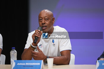 2024-07-26 - Jackson RICHARDSON, Head of Mission during the opening ceremony of the Olympic Games Paris 2024 on 26 July 2024 in Paris, France - OLYMPIC GAMES PARIS 2024 - OPENING CEREMONY - 26/07 - OLYMPIC GAMES PARIS 2024 - OLYMPIC GAMES