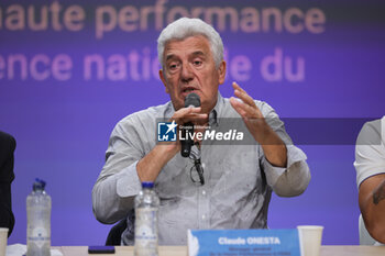 2024-07-26 - Claude ONESTA, General Manager of High Performance during the opening ceremony of the Olympic Games Paris 2024 on 26 July 2024 in Paris, France - OLYMPIC GAMES PARIS 2024 - OPENING CEREMONY - 26/07 - OLYMPIC GAMES PARIS 2024 - OLYMPIC GAMES