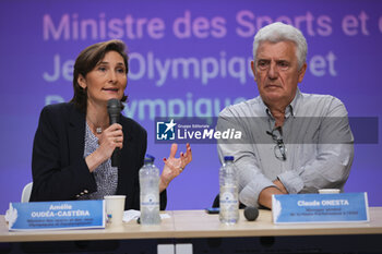 2024-07-26 - Claude ONESTA, General Manager of High Performance during the opening ceremony of the Olympic Games Paris 2024 on 26 July 2024 in Paris, France - OLYMPIC GAMES PARIS 2024 - OPENING CEREMONY - 26/07 - OLYMPIC GAMES PARIS 2024 - OLYMPIC GAMES