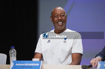 2024-07-26 - Jackson RICHARDSON, Head of Mission during the opening ceremony of the Olympic Games Paris 2024 on 26 July 2024 in Paris, France - OLYMPIC GAMES PARIS 2024 - OPENING CEREMONY - 26/07 - OLYMPIC GAMES PARIS 2024 - OLYMPIC GAMES