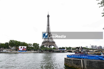 2024-07-26 - Ambiance illustration, Opening Ceremony during the Olympic Games Paris 2024 on 26 July 2024 in Paris, France - OLYMPIC GAMES PARIS 2024 - OPENING CEREMONY - 26/07 - OLYMPIC GAMES PARIS 2024 - OLYMPIC GAMES