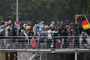 2024-07-26 - Team Germany parade, Opening Ceremony during the Olympic Games Paris 2024 on 26 July 2024 in Paris, France - OLYMPIC GAMES PARIS 2024 - OPENING CEREMONY - 26/07 - OLYMPIC GAMES PARIS 2024 - OLYMPIC GAMES