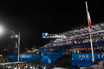 2024-07-26 - Ambiance illustration, Opening Ceremony during the Olympic Games Paris 2024 on 26 July 2024 in Paris, France - OLYMPIC GAMES PARIS 2024 - OPENING CEREMONY - 26/07 - OLYMPIC GAMES PARIS 2024 - OLYMPIC GAMES