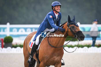 2024-07-27 - LAGHOUAG Karim Florent of France during the eventing, team and individual dressage, Olympic Games Paris 2024 on 27 July 2024 at Chateau de Versailles in Versailles, France - OLYMPIC GAMES PARIS 2024 - 27/07 - OLYMPIC GAMES PARIS 2024 - OLYMPIC GAMES