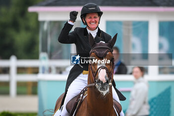 2024-07-27 - DONCKERS Karin of Belgium during the eventing, team and individual dressage, Olympic Games Paris 2024 on 27 July 2024 at Chateau de Versailles in Versailles, France - OLYMPIC GAMES PARIS 2024 - 27/07 - OLYMPIC GAMES PARIS 2024 - OLYMPIC GAMES