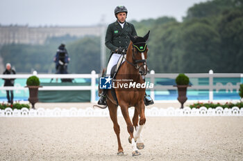 2024-07-27 - PARRO Carlos of Brazil during the eventing, team and individual dressage, Olympic Games Paris 2024 on 27 July 2024 at Chateau de Versailles in Versailles, France - OLYMPIC GAMES PARIS 2024 - 27/07 - OLYMPIC GAMES PARIS 2024 - OLYMPIC GAMES