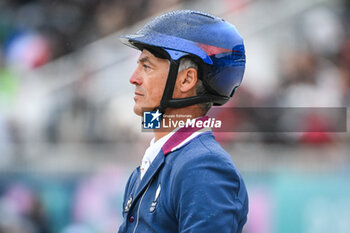 2024-07-27 - LAGHOUAG Karim Florent of France during the eventing, team and individual dressage, Olympic Games Paris 2024 on 27 July 2024 at Chateau de Versailles in Versailles, France - OLYMPIC GAMES PARIS 2024 - 27/07 - OLYMPIC GAMES PARIS 2024 - OLYMPIC GAMES