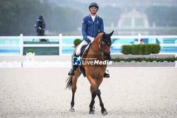 2024-07-27 - LAGHOUAG Karim Florent of France during the eventing, team and individual dressage, Olympic Games Paris 2024 on 27 July 2024 at Chateau de Versailles in Versailles, France - OLYMPIC GAMES PARIS 2024 - 27/07 - OLYMPIC GAMES PARIS 2024 - OLYMPIC GAMES