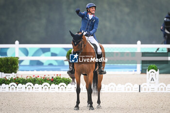 2024-07-27 - LAGHOUAG Karim Florent of France during the eventing, team and individual dressage, Olympic Games Paris 2024 on 27 July 2024 at Chateau de Versailles in Versailles, France - OLYMPIC GAMES PARIS 2024 - 27/07 - OLYMPIC GAMES PARIS 2024 - OLYMPIC GAMES