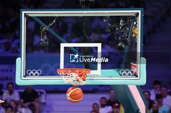 2024-07-27 - Camera illustration, Basketball, Men's Group Phase - Group A between Australia and Spain during the Olympic Games Paris 2024 on 27 July 2024 in Villeneuve-d'Ascq near Lille, France - OLYMPIC GAMES PARIS 2024 - 27/07 - OLYMPIC GAMES PARIS 2024 - OLYMPIC GAMES