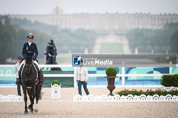 2024-07-27 - BERTOLI Evelina of Italy during the eventing, team and individual dressage, Olympic Games Paris 2024 on 27 July 2024 at Chateau de Versailles in Versailles, France - OLYMPIC GAMES PARIS 2024 - 27/07 - OLYMPIC GAMES PARIS 2024 - OLYMPIC GAMES