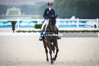 2024-07-27 - BERTOLI Evelina of Italy during the eventing, team and individual dressage, Olympic Games Paris 2024 on 27 July 2024 at Chateau de Versailles in Versailles, France - OLYMPIC GAMES PARIS 2024 - 27/07 - OLYMPIC GAMES PARIS 2024 - OLYMPIC GAMES