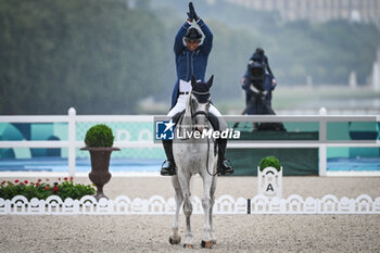 2024-07-27 - LANDOIS Stephane of France during the eventing, team and individual dressage, Olympic Games Paris 2024 on 27 July 2024 at Chateau de Versailles in Versailles, France - OLYMPIC GAMES PARIS 2024 - 27/07 - OLYMPIC GAMES PARIS 2024 - OLYMPIC GAMES