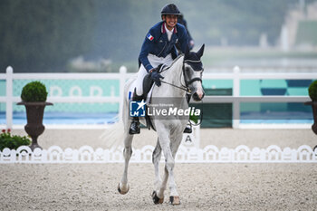 2024-07-27 - LANDOIS Stephane of France during the eventing, team and individual dressage, Olympic Games Paris 2024 on 27 July 2024 at Chateau de Versailles in Versailles, France - OLYMPIC GAMES PARIS 2024 - 27/07 - OLYMPIC GAMES PARIS 2024 - OLYMPIC GAMES