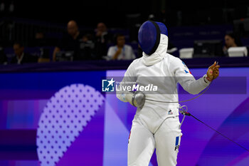 2024-07-27 - VITALIS Coraline of France, KNAPIK-MIAZGA Renata of Poland Women's Épée Individual Fencing during the Olympic Games Paris 2024 on 27 July 2024 at Le Grand Palais in Paris, France - OLYMPIC GAMES PARIS 2024 - 27/07 - OLYMPIC GAMES PARIS 2024 - OLYMPIC GAMES