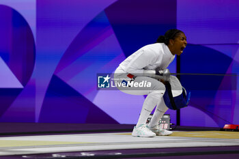 2024-07-27 - VITALIS Coraline of France, KNAPIK-MIAZGA Renata of Poland Women's Épée Individual Fencing during the Olympic Games Paris 2024 on 27 July 2024 at Le Grand Palais in Paris, France - OLYMPIC GAMES PARIS 2024 - 27/07 - OLYMPIC GAMES PARIS 2024 - OLYMPIC GAMES