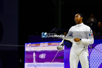 2024-07-27 - VITALIS Coraline of France, KNAPIK-MIAZGA Renata of Poland Women's Épée Individual Fencing during the Olympic Games Paris 2024 on 27 July 2024 at Le Grand Palais in Paris, France - OLYMPIC GAMES PARIS 2024 - 27/07 - OLYMPIC GAMES PARIS 2024 - OLYMPIC GAMES