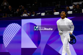 2024-07-27 - VITALIS Coraline of France, KNAPIK-MIAZGA Renata of Poland Women's Épée Individual Fencing during the Olympic Games Paris 2024 on 27 July 2024 at Le Grand Palais in Paris, France - OLYMPIC GAMES PARIS 2024 - 27/07 - OLYMPIC GAMES PARIS 2024 - OLYMPIC GAMES