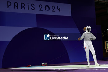 2024-07-27 - MALLO-BRETON Auriane of france, BEZHURA Dzhoan Feybi of Ukraine Women's Épée Individual Fencing during the Olympic Games Paris 2024 on 27 July 2024 at Le Grand Palais in Paris, France - OLYMPIC GAMES PARIS 2024 - 27/07 - OLYMPIC GAMES PARIS 2024 - OLYMPIC GAMES