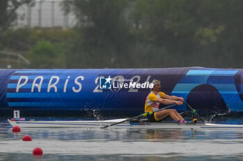 2024-07-27 - Tim Brys of Belgium, Rowing, Men's Single Sculls Heats, during the Olympic Games Paris 2024 on 27 July 2024 at Vaires-Sur-Marne Nautical Stadium in Vaires-sur-Marne, France - OLYMPIC GAMES PARIS 2024 - 27/07 - OLYMPIC GAMES PARIS 2024 - OLYMPIC GAMES