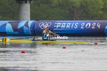 2024-07-27 - Lucas Verthein Ferreira of Brazil, Rowing, Men's Single Sculls Heats, during the Olympic Games Paris 2024 on 27 July 2024 at Vaires-Sur-Marne Nautical Stadium in Vaires-sur-Marne, France - OLYMPIC GAMES PARIS 2024 - 27/07 - OLYMPIC GAMES PARIS 2024 - OLYMPIC GAMES