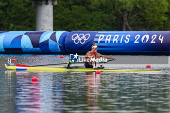 2024-07-27 - Karolien Florijn of the Netherlands, Rowing, Women's Single Sculls Heats during the Olympic Games Paris 2024 on 27 July 2024 at Vaires-Sur-Marne Nautical Stadium in Vaires-sur-Marne, France - OLYMPIC GAMES PARIS 2024 - 27/07 - OLYMPIC GAMES PARIS 2024 - OLYMPIC GAMES