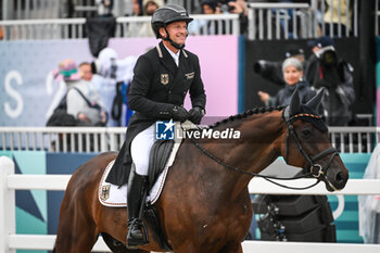 2024-07-27 - JUNG Michael of Germany during the eventing, team and individual dressage, Olympic Games Paris 2024 on 27 July 2024 at Chateau de Versailles in Versailles, France - OLYMPIC GAMES PARIS 2024 - 27/07 - OLYMPIC GAMES PARIS 2024 - OLYMPIC GAMES