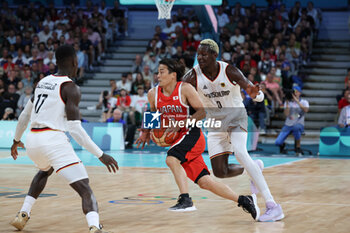 2024-07-27 - Yuki Togashi of Japan, Basketball, Men's Group Phase - Group B between Germany and Japan during the Olympic Games Paris 2024 on 27 July 2024 in Villeneuve-d'Ascq near Lille, France - OLYMPIC GAMES PARIS 2024 - 27/07 - OLYMPIC GAMES PARIS 2024 - OLYMPIC GAMES