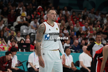 2024-07-27 - Daniel Theis of Germany, Basketball, Men's Group Phase - Group B between Germany and Japan during the Olympic Games Paris 2024 on 27 July 2024 in Villeneuve-d'Ascq near Lille, France - OLYMPIC GAMES PARIS 2024 - 27/07 - OLYMPIC GAMES PARIS 2024 - OLYMPIC GAMES