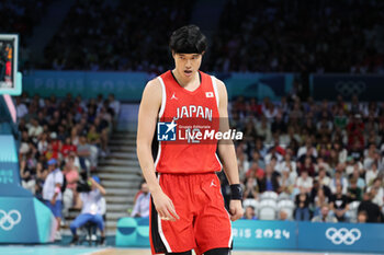 2024-07-27 - Yuta Watanabe of Japan, Basketball, Men's Group Phase - Group B between Germany and Japan during the Olympic Games Paris 2024 on 27 July 2024 in Villeneuve-d'Ascq near Lille, France - OLYMPIC GAMES PARIS 2024 - 27/07 - OLYMPIC GAMES PARIS 2024 - OLYMPIC GAMES