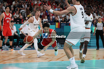 2024-07-27 - Yuki Kawamura of Japan, Basketball, Men's Group Phase - Group B between Germany and Japan during the Olympic Games Paris 2024 on 27 July 2024 in Villeneuve-d'Ascq near Lille, France - OLYMPIC GAMES PARIS 2024 - 27/07 - OLYMPIC GAMES PARIS 2024 - OLYMPIC GAMES