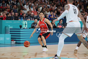 2024-07-27 - Yuki Kawamura of Japan, Basketball, Men's Group Phase - Group B between Germany and Japan during the Olympic Games Paris 2024 on 27 July 2024 in Villeneuve-d'Ascq near Lille, France - OLYMPIC GAMES PARIS 2024 - 27/07 - OLYMPIC GAMES PARIS 2024 - OLYMPIC GAMES