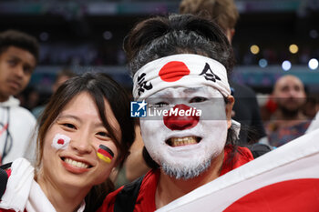 2024-07-27 - Fans of Japan, Basketball, Men's Group Phase - Group B between Germany and Japan during the Olympic Games Paris 2024 on 27 July 2024 in Villeneuve-d'Ascq near Lille, France - OLYMPIC GAMES PARIS 2024 - 27/07 - OLYMPIC GAMES PARIS 2024 - OLYMPIC GAMES