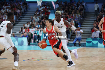 2024-07-27 - Yuki Togashi of Japan, Basketball, Men's Group Phase - Group B between Germany and Japan during the Olympic Games Paris 2024 on 27 July 2024 in Villeneuve-d'Ascq near Lille, France - OLYMPIC GAMES PARIS 2024 - 27/07 - OLYMPIC GAMES PARIS 2024 - OLYMPIC GAMES