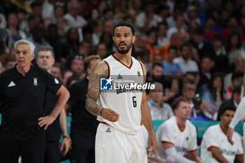 2024-07-27 - Nick Weiler-Babb of Germany, Basketball, Men's Group Phase - Group B between Germany and Japan during the Olympic Games Paris 2024 on 27 July 2024 in Villeneuve-d'Ascq near Lille, France - OLYMPIC GAMES PARIS 2024 - 27/07 - OLYMPIC GAMES PARIS 2024 - OLYMPIC GAMES