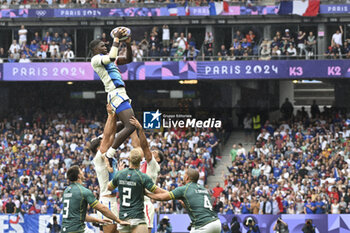 2024-07-27 - Andy Timo (France), Rugby Sevens, Men's Semi-final between South Africa and and France during the Olympic Games Paris 2024 on 27 July 2024 at Stade de France in Saint-Denis, France - OLYMPIC GAMES PARIS 2024 - 27/07 - OLYMPIC GAMES PARIS 2024 - OLYMPIC GAMES