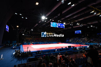 2024-07-27 - A general view inside the Arena Champ de Mars, Judo during the Olympic Games Paris 2024 on 27 July 2024 at Arena Champ de Mars in Paris, France - OLYMPIC GAMES PARIS 2024 - 27/07 - OLYMPIC GAMES PARIS 2024 - OLYMPIC GAMES