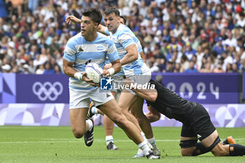 2024-07-27 - Matteo Graziano (Argentina), Rugby Sevens, Men's Semi-final between New Zealand and Argentina during the Olympic Games Paris 2024 on 27 July 2024 at Stade de France in Saint-Denis, France - OLYMPIC GAMES PARIS 2024 - 27/07 - OLYMPIC GAMES PARIS 2024 - OLYMPIC GAMES