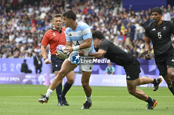 2024-07-27 - Matteo Graziano (Argentina), Rugby Sevens, Men's Semi-final between New Zealand and Argentina during the Olympic Games Paris 2024 on 27 July 2024 at Stade de France in Saint-Denis, France - OLYMPIC GAMES PARIS 2024 - 27/07 - OLYMPIC GAMES PARIS 2024 - OLYMPIC GAMES