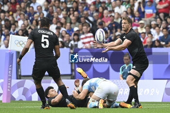 2024-07-27 - Scott Curry (New Zealand), Rugby Sevens, Men's Semi-final between New Zealand and Argentina during the Olympic Games Paris 2024 on 27 July 2024 at Stade de France in Saint-Denis, France - OLYMPIC GAMES PARIS 2024 - 27/07 - OLYMPIC GAMES PARIS 2024 - OLYMPIC GAMES