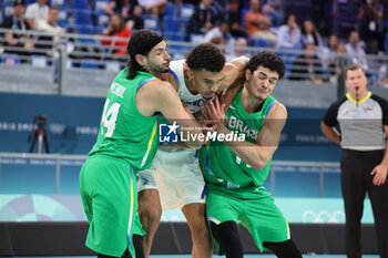 2024-07-27 - Victor Wembanyama of France, Basketball, Men's Group Phase - Group B between France and Brazil during the Olympic Games Paris 2024 on 27 July 2024 in Villeneuve-d'Ascq near Lille, France - OLYMPIC GAMES PARIS 2024 - 27/07 - OLYMPIC GAMES PARIS 2024 - OLYMPIC GAMES