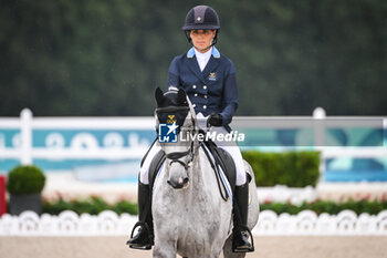 2024-07-27 - ROMEIKE Louise of Sweden during the eventing, team and individual dressage, Olympic Games Paris 2024 on 27 July 2024 at Chateau de Versailles in Versailles, France - OLYMPIC GAMES PARIS 2024 - 27/07 - OLYMPIC GAMES PARIS 2024 - OLYMPIC GAMES