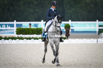 2024-07-27 - ROMEIKE Louise of Sweden during the eventing, team and individual dressage, Olympic Games Paris 2024 on 27 July 2024 at Chateau de Versailles in Versailles, France - OLYMPIC GAMES PARIS 2024 - 27/07 - OLYMPIC GAMES PARIS 2024 - OLYMPIC GAMES