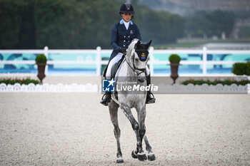 2024-07-27 - ROMEIKE Louise of Sweden during the eventing, team and individual dressage, Olympic Games Paris 2024 on 27 July 2024 at Chateau de Versailles in Versailles, France - OLYMPIC GAMES PARIS 2024 - 27/07 - OLYMPIC GAMES PARIS 2024 - OLYMPIC GAMES