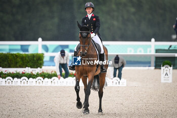 2024-07-27 - CANTER Rosalind of Great Britain during the eventing, team and individual dressage, Olympic Games Paris 2024 on 27 July 2024 at Chateau de Versailles in Versailles, France - OLYMPIC GAMES PARIS 2024 - 27/07 - OLYMPIC GAMES PARIS 2024 - OLYMPIC GAMES