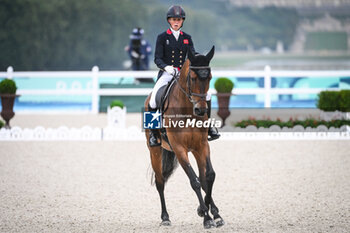 2024-07-27 - CANTER Rosalind of Great Britain during the eventing, team and individual dressage, Olympic Games Paris 2024 on 27 July 2024 at Chateau de Versailles in Versailles, France - OLYMPIC GAMES PARIS 2024 - 27/07 - OLYMPIC GAMES PARIS 2024 - OLYMPIC GAMES