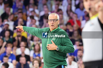 2024-07-27 - Coach Aleksandar Petrovic of Brazil, Basketball, Men's Group Phase - Group B between France and Brazil during the Olympic Games Paris 2024 on 27 July 2024 in Villeneuve-d'Ascq near Lille, France - OLYMPIC GAMES PARIS 2024 - 27/07 - OLYMPIC GAMES PARIS 2024 - OLYMPIC GAMES