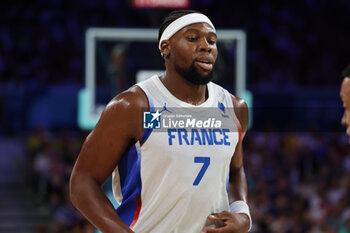 2024-07-27 - Guerschon Yabusele of France, Basketball, Men's Group Phase - Group B between France and Brazil during the Olympic Games Paris 2024 on 27 July 2024 in Villeneuve-d'Ascq near Lille, France - OLYMPIC GAMES PARIS 2024 - 27/07 - OLYMPIC GAMES PARIS 2024 - OLYMPIC GAMES